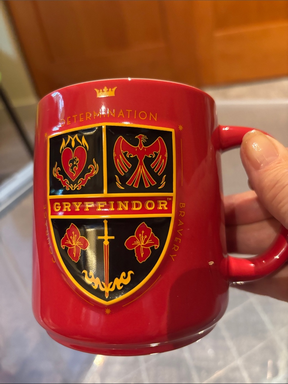 Warner Brothers wizarding world, Harry Potter Gryffindor mug